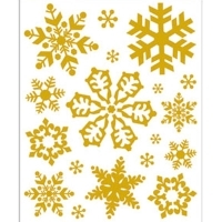 Оконное украшение "Снежинки" 15025 артикул 12527b.