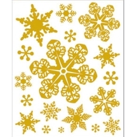 Оконное украшение "Снежинки" 15029 артикул 12529b.